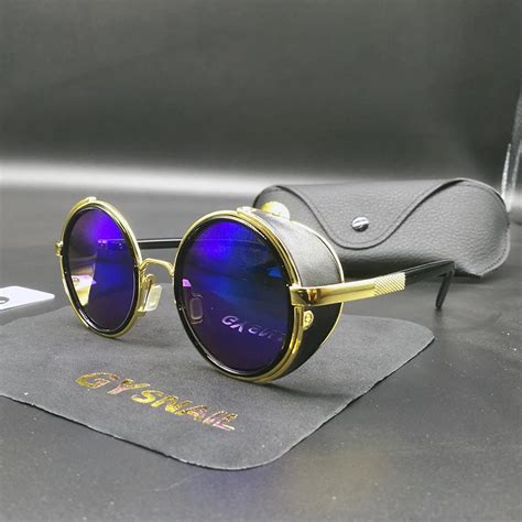 designer vintage round sunglasses